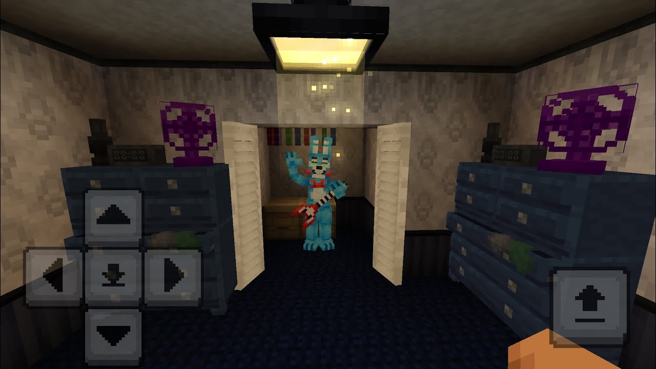 Estamos creando fnaf 4 en minecraft 😊