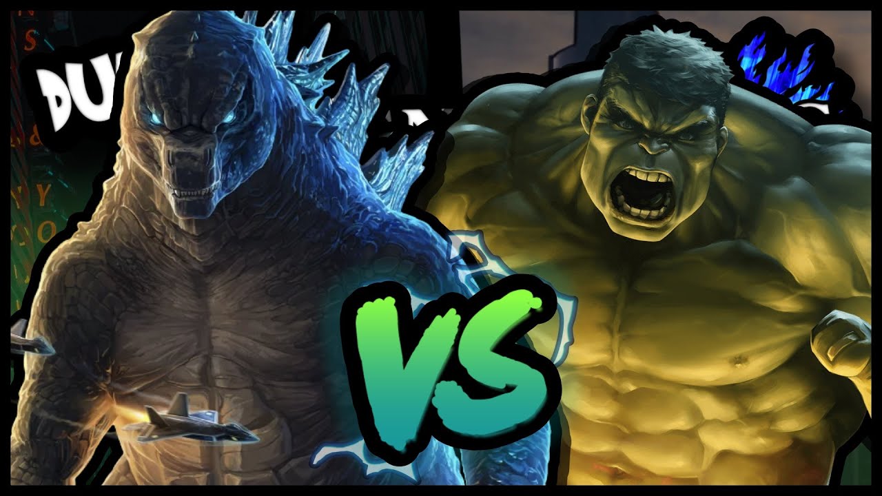 Godzilla VS Hulk RAP || Duelos Legendarios de Rap de la Historia - MOSTERVERSE VS UCM