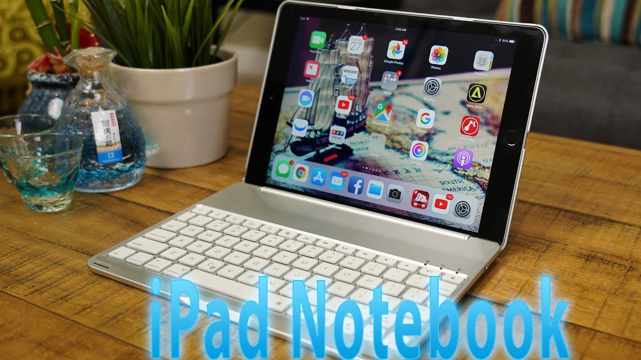 This iPad Keyboard Case Turns Your iPad Into a Laptop