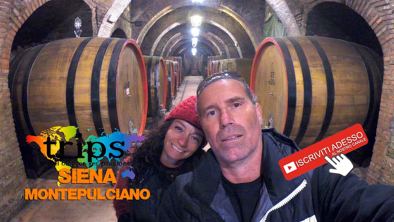 Montepulciano Città del vino rosso Nobile - Siena Italy