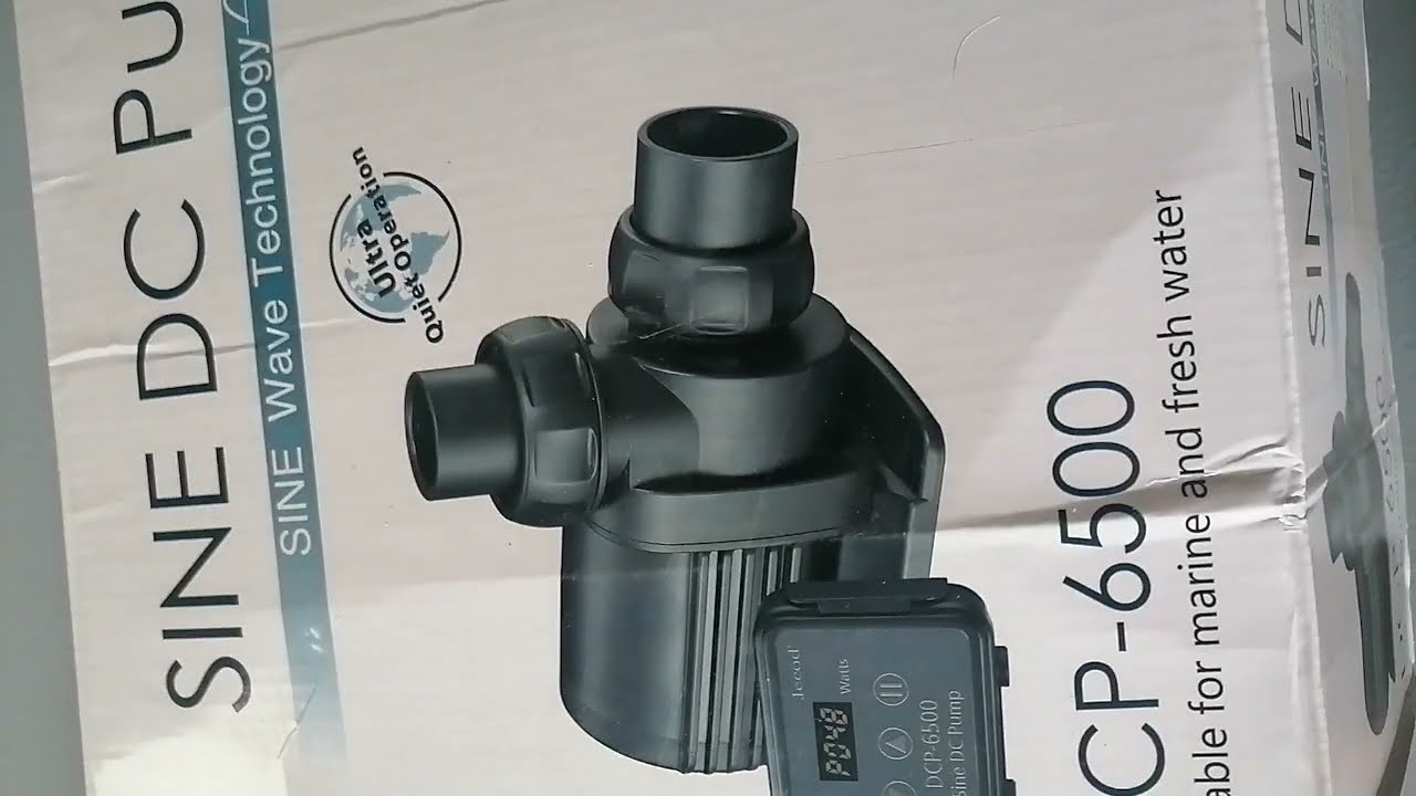 распаковка  jebao Dcp 6500