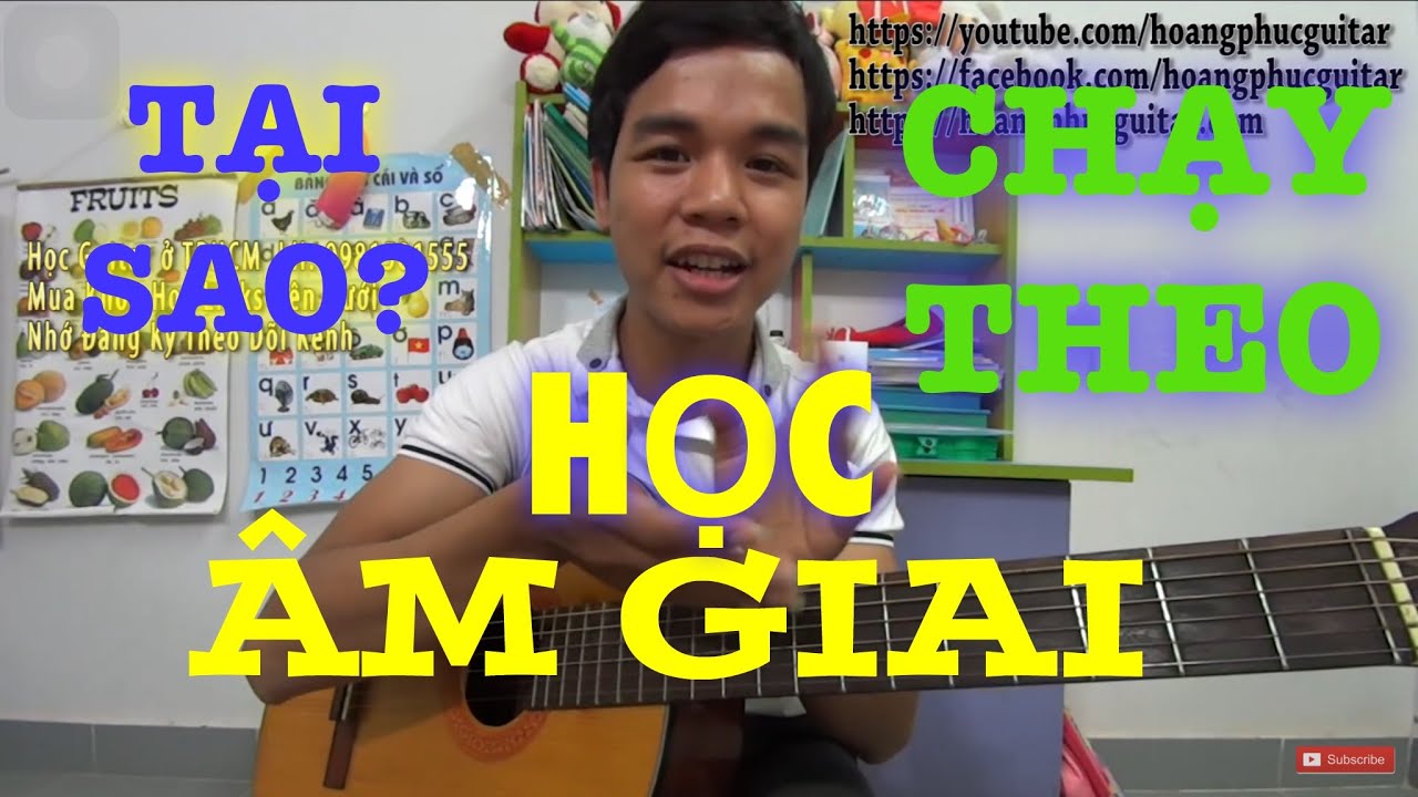 Tại sao chạy âm giai? ứng dụng của âm giai? học âm giai để làm gì?