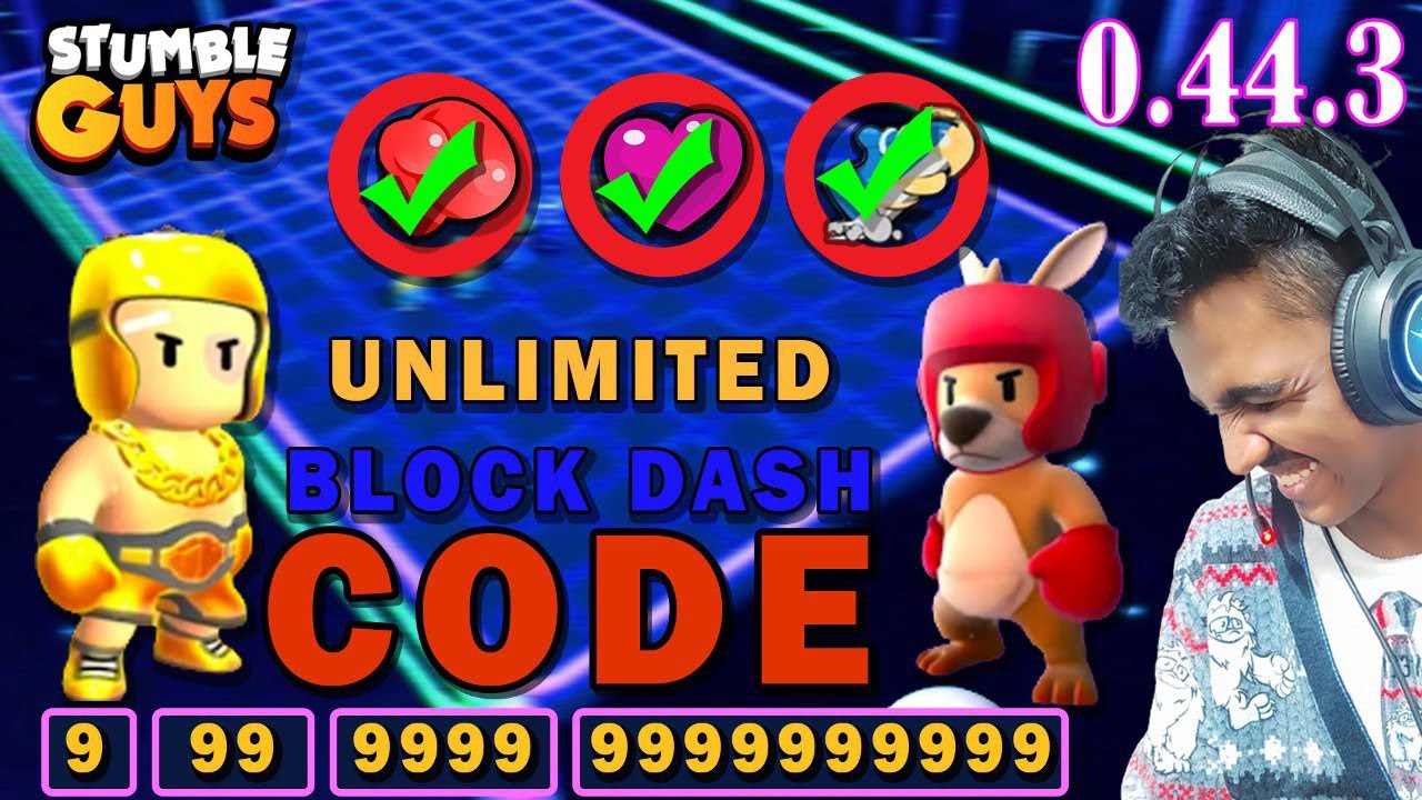 0.45 UNLIMITED BLOCK DASH STUMBLE RAGAZZI || @Indian Vision Gaming #live #stumbleguys