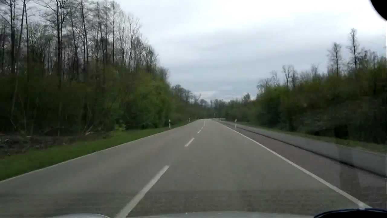 Fahrt von Lahr zum Ettenheimer Krankenhaus