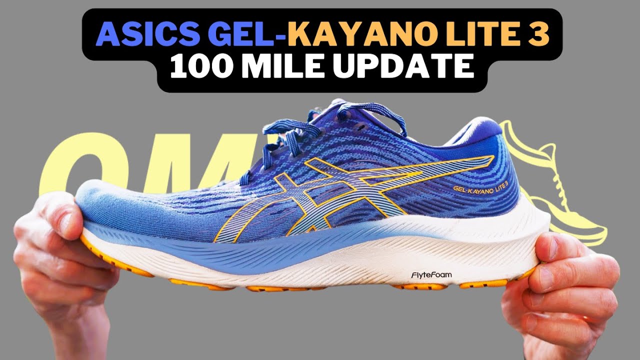ASICS GEL KAYANO LITE 3 100 MILE UPDATE!! -BETTER THAN GEL-KAYANO 29!??