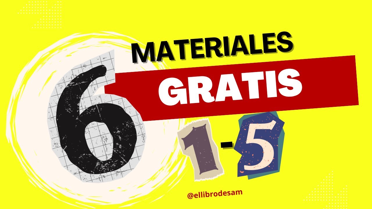 Aprende jugando: material educativo los números del 1 -10