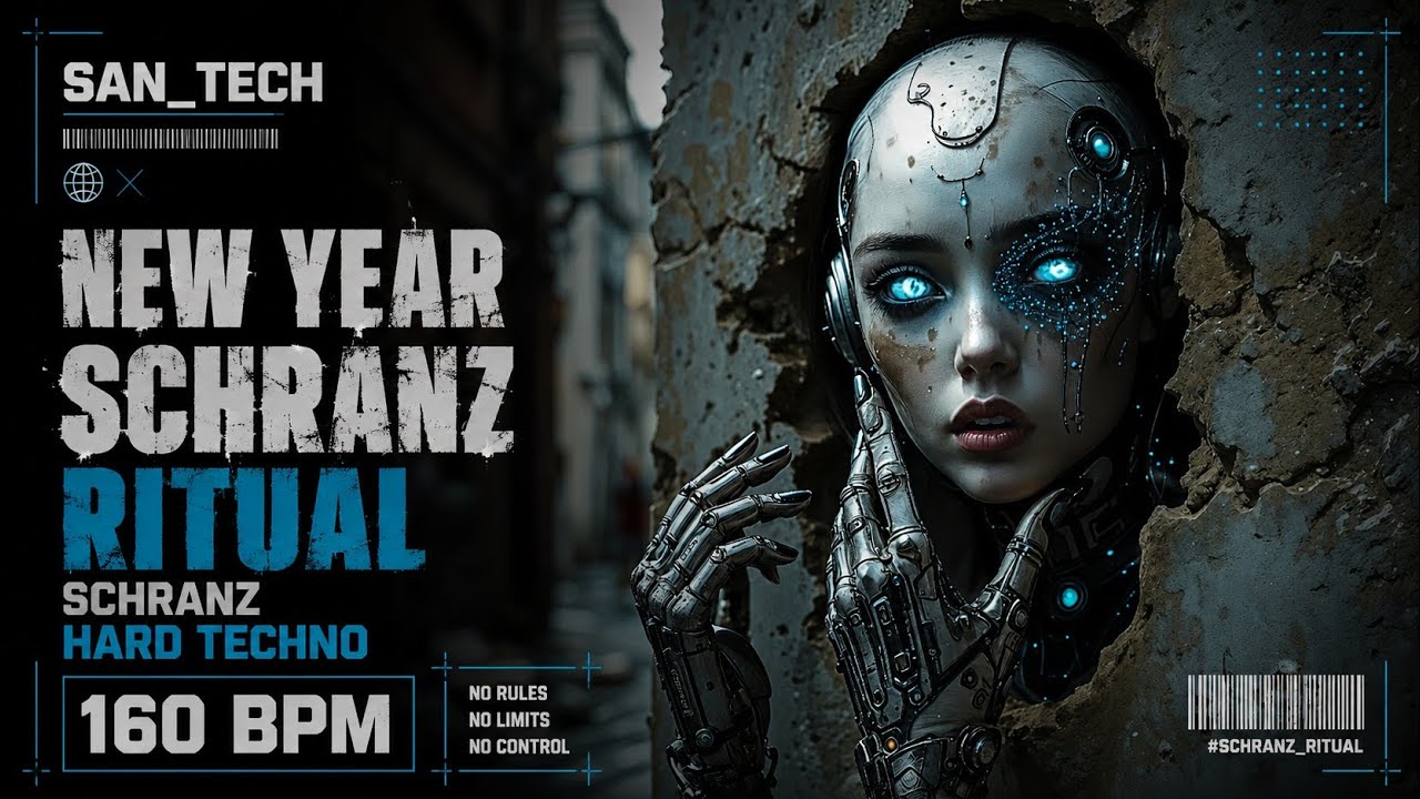 SCHRANZ HARD TECHNO | NEW YEAR SHRANZ RITUAL | SanTech ft. Kobosil,Noise Not War,Triptykh