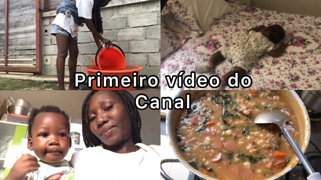 Primeiro vídeo do CANAL| Me esqueci do VLOG? Cachupa de Domingo #angola #youtubeangola #recemcasada