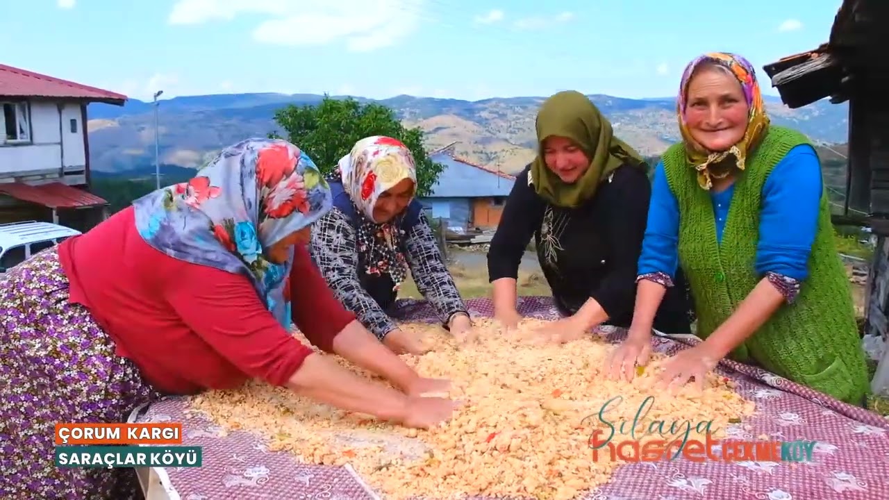 ÇORUM KARGI SARAÇLAR KÖYÜ
