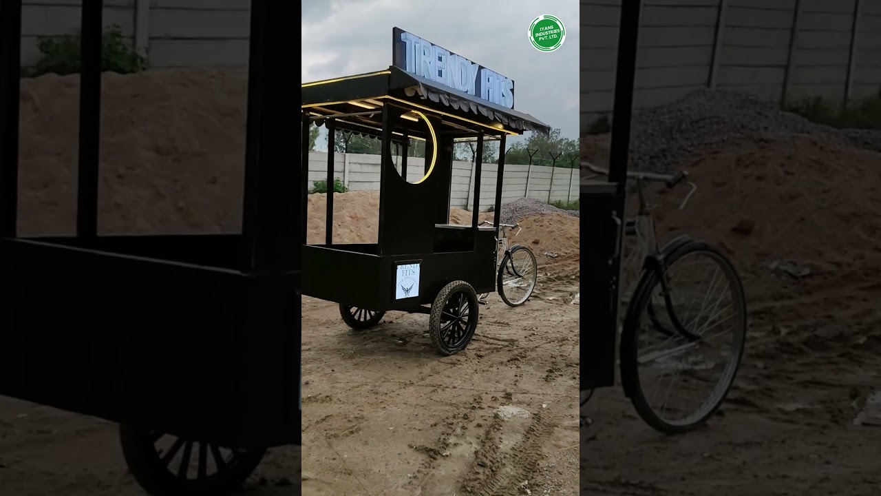 Tricycle Cart for Garment Shop | Fashion on Wheels! | Call 8004774493 &ndash; Iyans Industries Lucknow