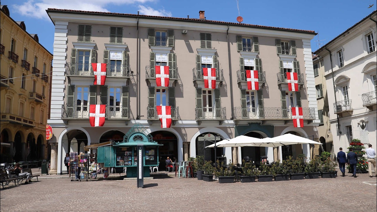 Asti Walking Tour | Walk 2 - Piedmont, Italy – Relaxing Walk with Music – Italy in Photo