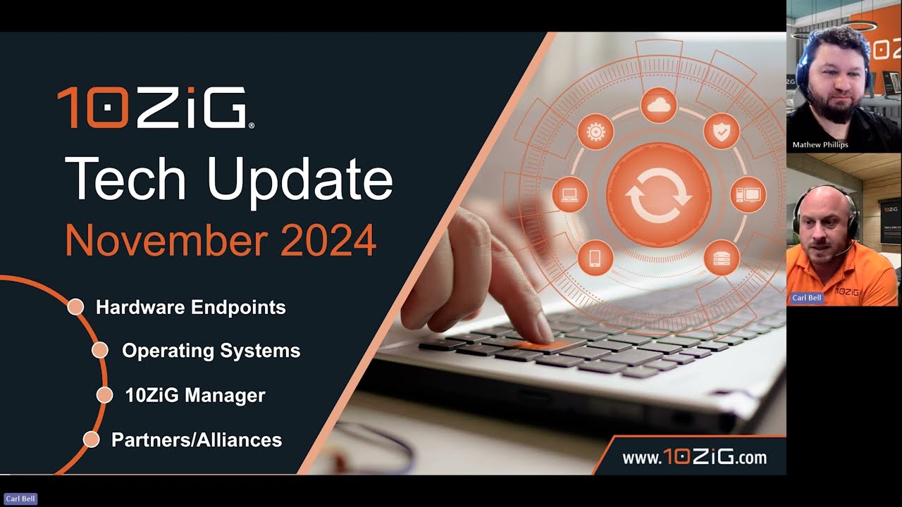 10ZiG Sales Tech Update - November 2024