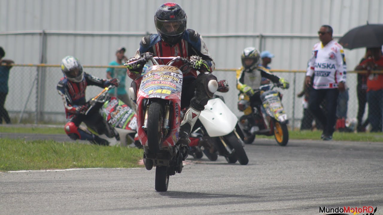 CARRERA Honda Dio 2018 Circuito Hato Mayor HR Racing ( honeygain )