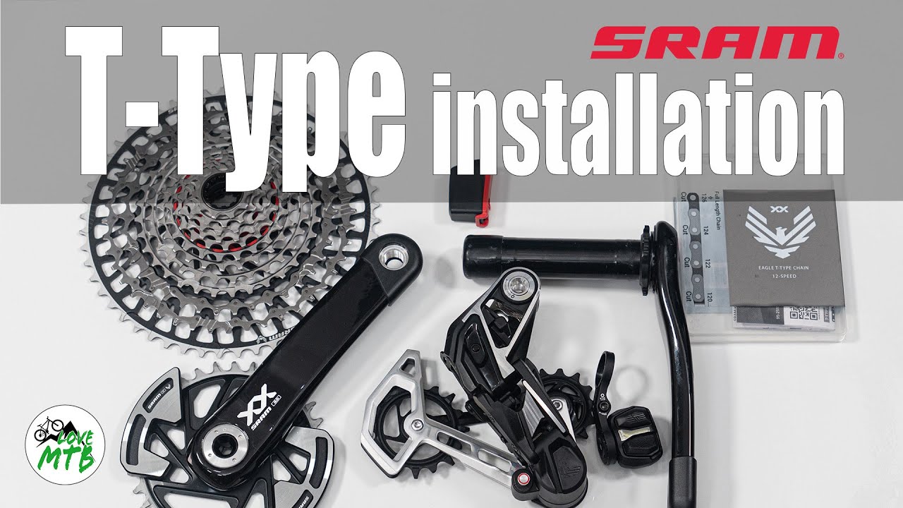 Установка SRAM T-Type: простое обновление Eagle AXS 1x12 (руководство по GX/X0/XX/S1000) 🔥Инструк...