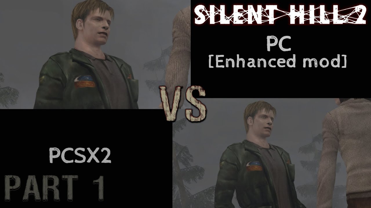 Сравнение Silent Hill 2, часть 1 [PS2 против ПК Enhanced Mod]