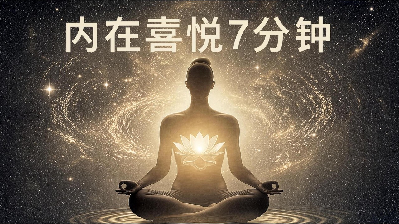 显化内在平静与喜悦冥想 | 7分钟连接源头能量，拥抱“我本喜悦”的本然状态✨（喜悦能量唤醒）