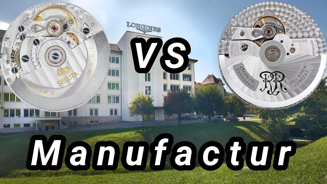100. Мануфактурные механизмы / МАНУФАКТУРНИК VS ETA / Rolex / ETA