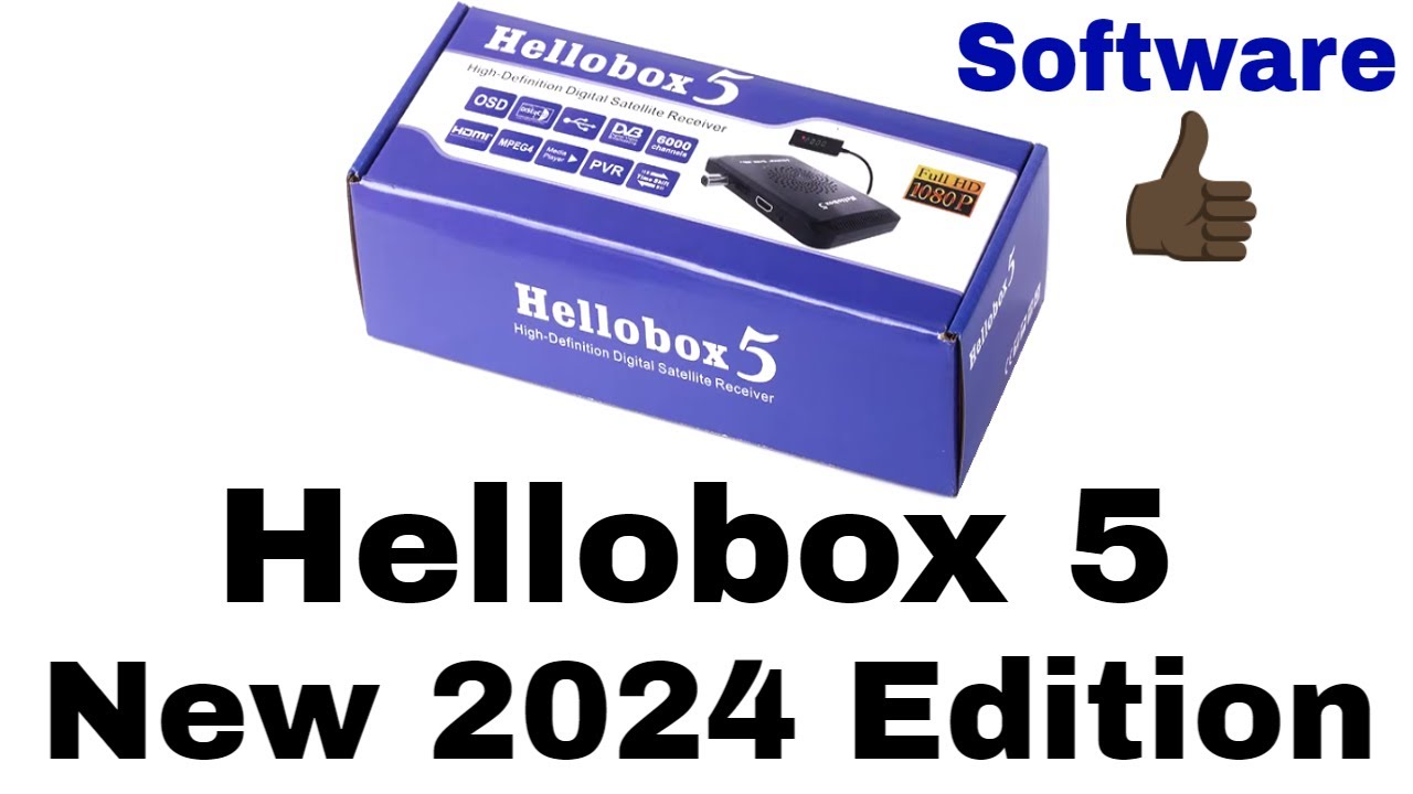 Hellobox 5 New 2024 Edition Set Top Box Software 2024, Hellobox 5 Mini Satellite Receiver