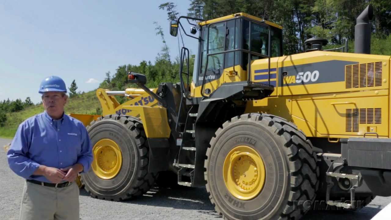 Komatsu WA500-7 tier 4 interim wheel loader
