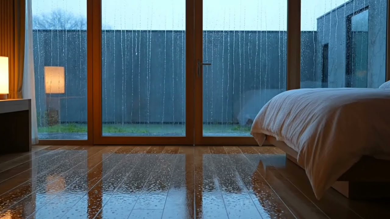 Rain for a Quiet Mind 🌧️ Stop Overthinking & Fall Asleep in This Cozy Room