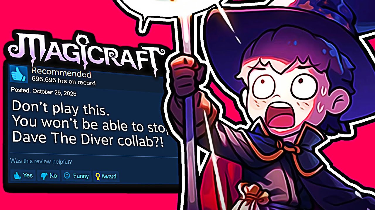 I played MAGICRAFT and it's amazing