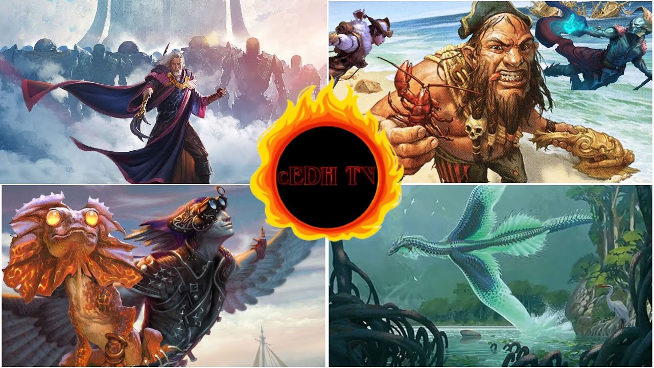 Teval, Arbiter of Virtue vs Urza vs Dargo & Thrasios vs Malcolm & Kediss