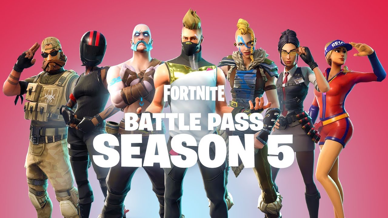 Fortnite | Season 5 Battle Pass | PS4