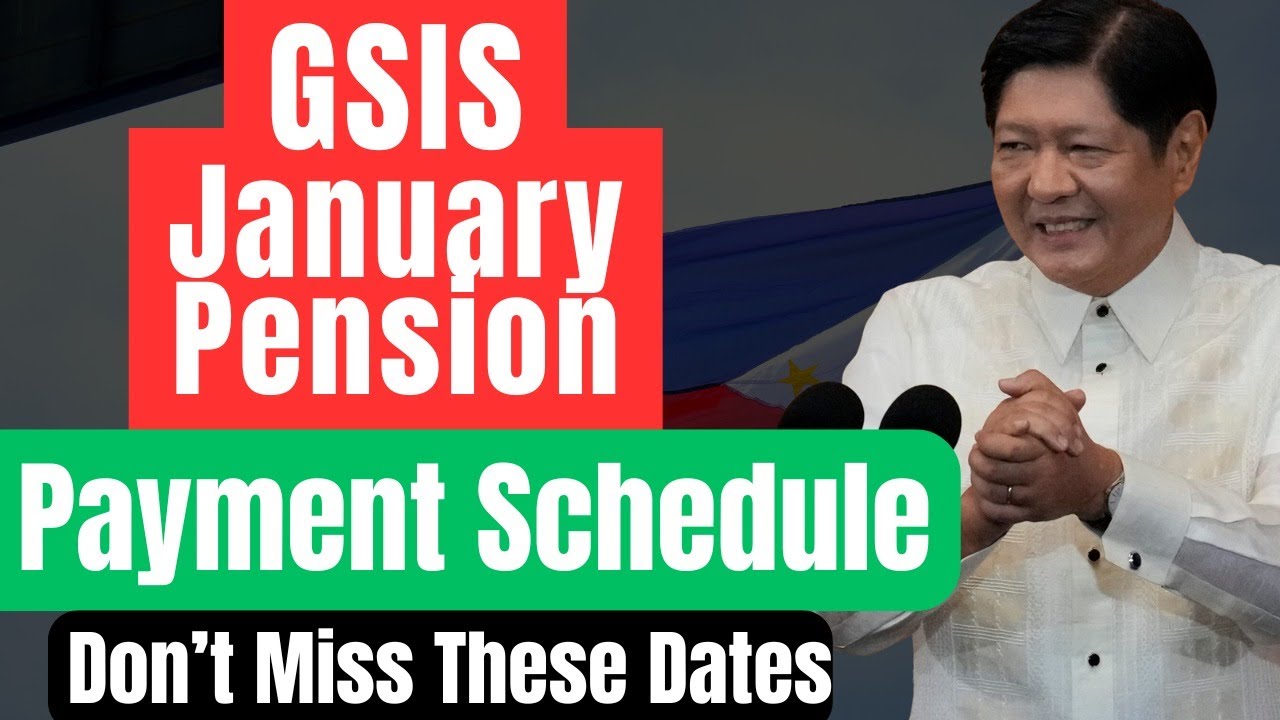 📆GSIS January 2026 Pension Payment Schedule &mdash; What Pensioners Can Expect This Month?!