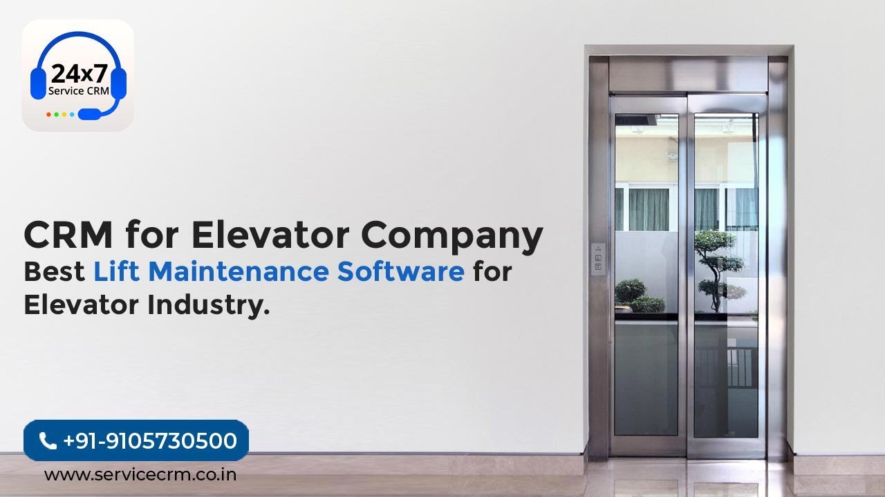 #1 Service CRM for Lift and Elevator Maintenance Business.