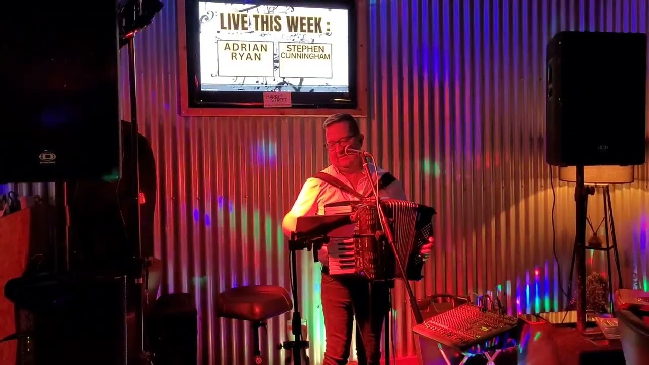 Adrian Ryan singing Hello Trouble in Boylans Ardee - 18th October 2024