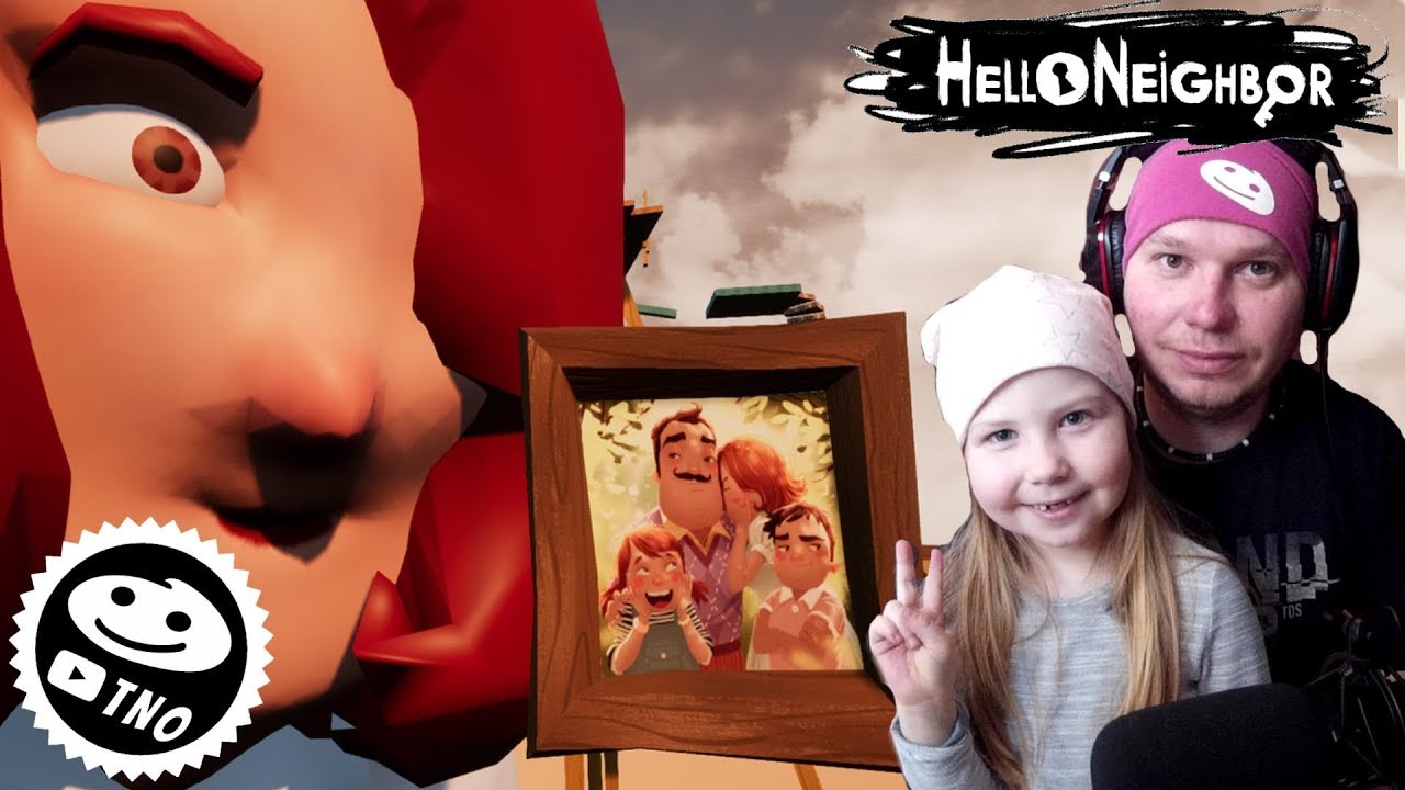 SOUSEDOVA RODINA MEGA SKÁKAČKA | Tatínek a Barunka | Hello Neighbor CZ/SK