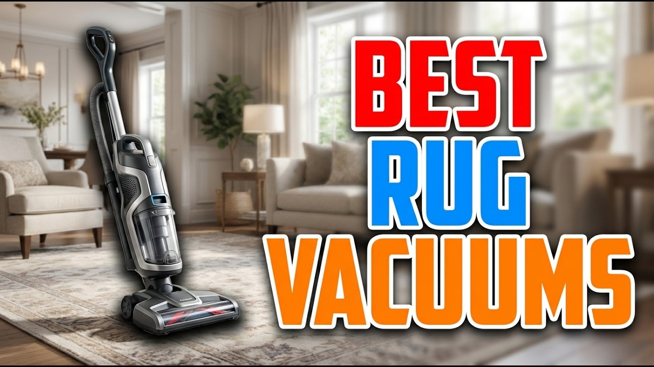 TOP 5 Best Vacuums for Area Rugs Reviews 2026