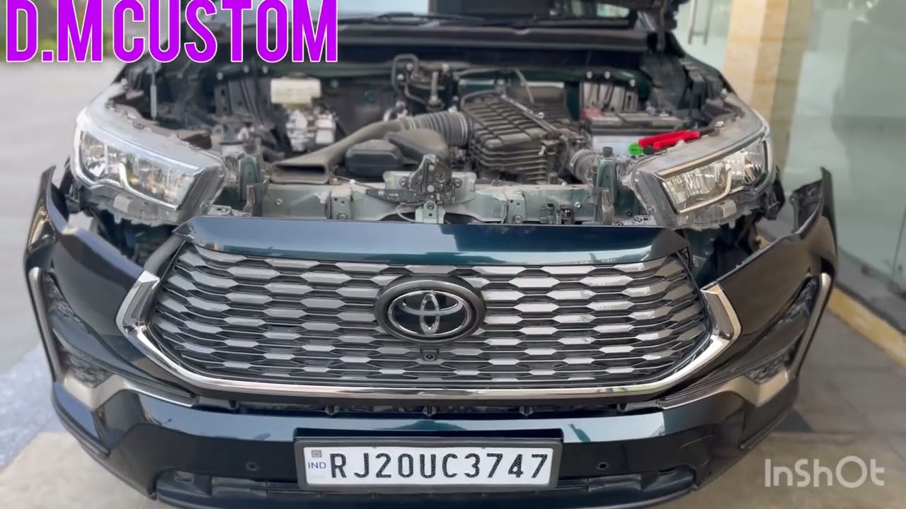 by D.M Custom AOZOOM 2040 ￼ Toyota Innova installation ￼