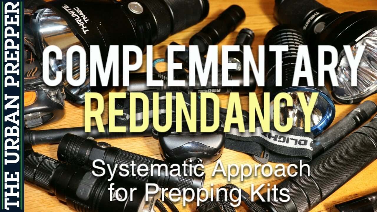 Complementary Redundancy: A Systematic Approach for Prepping Kits
