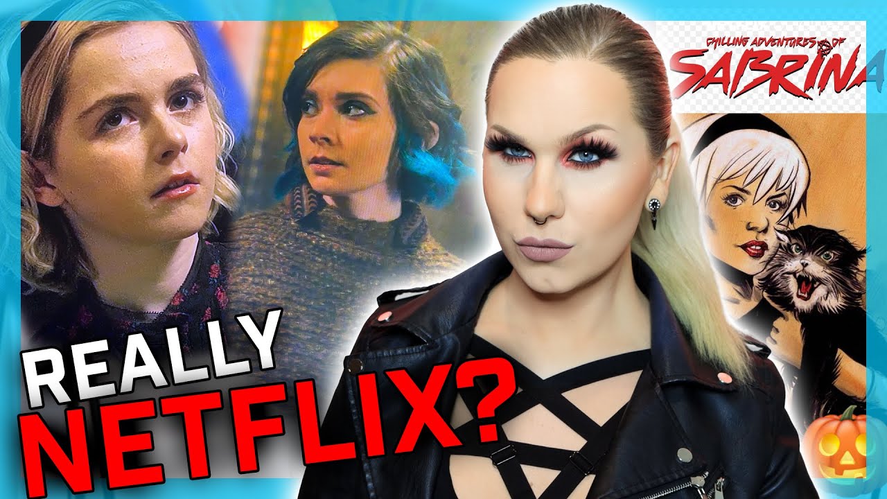BAD Makeup Artists! Sabrina, and the Chilling Adventures of the Wrong UNDERTONE! @Luxeria  @Netflix