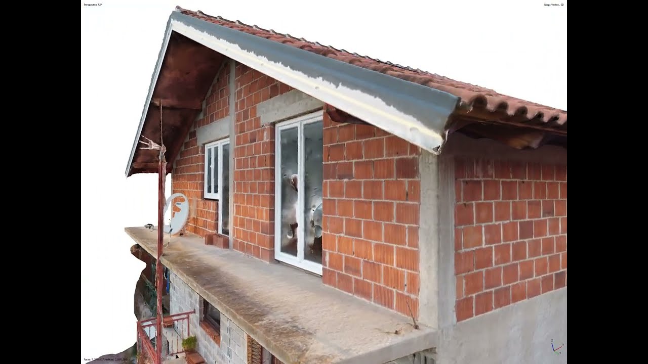 3D Model of my house | Agisoft Metashape video