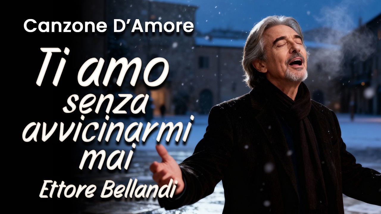 😭🎵 Una canzone per piangere quando l’amore non si avvicina – “Ti Amo Da Lontano” – Ettore Bellandi