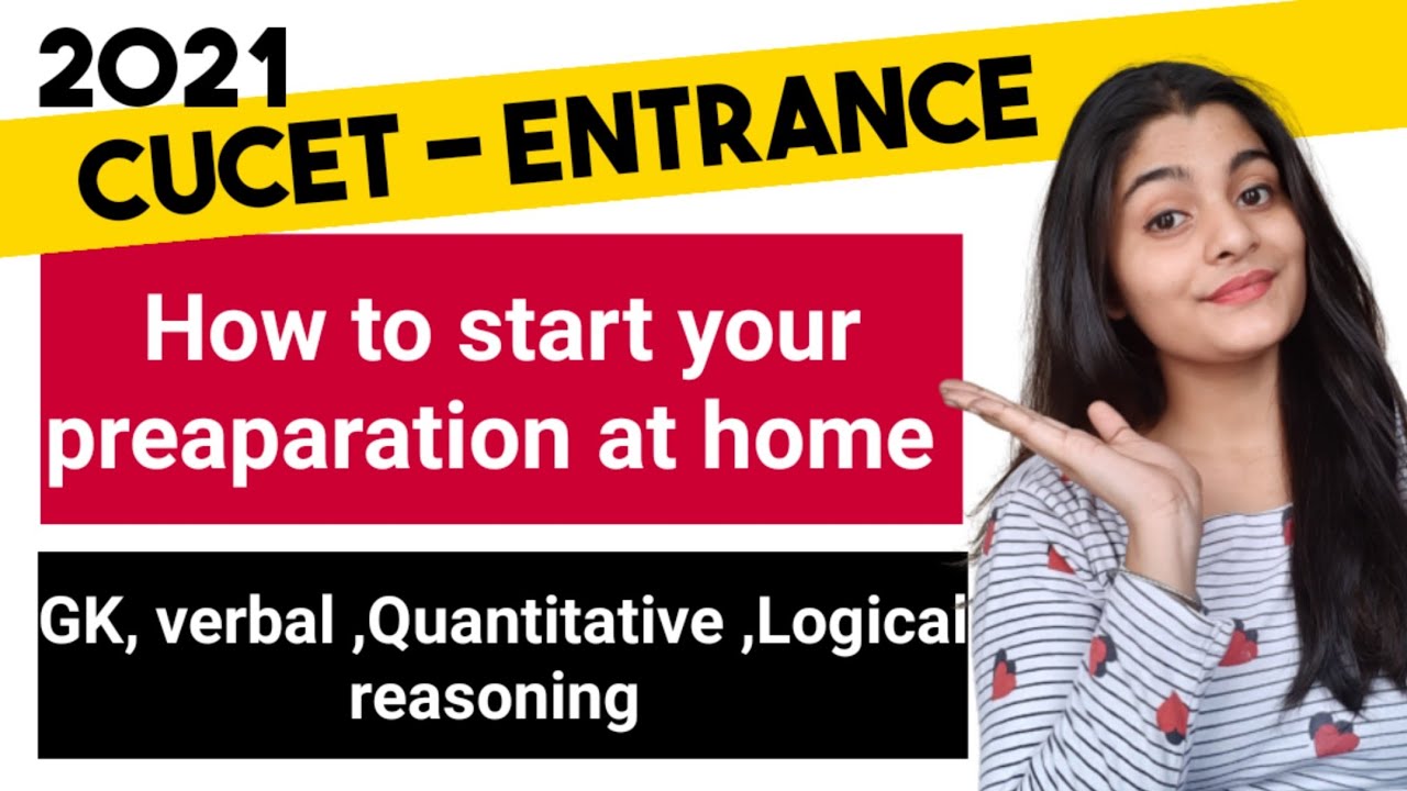 CUCET 2021 Entrance Exam🎓 Preparation||How to do self study at home ||