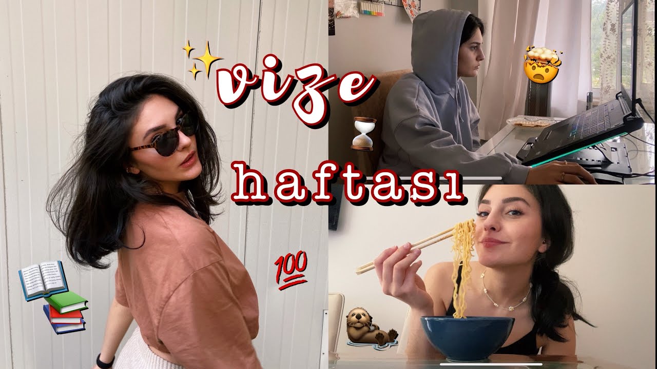 ODTÜ'DE ONLINE VIZE HAFTASI, ÖĞRENCİ EVİ, MENTAL BREAKDOWN... | elya dağtekin