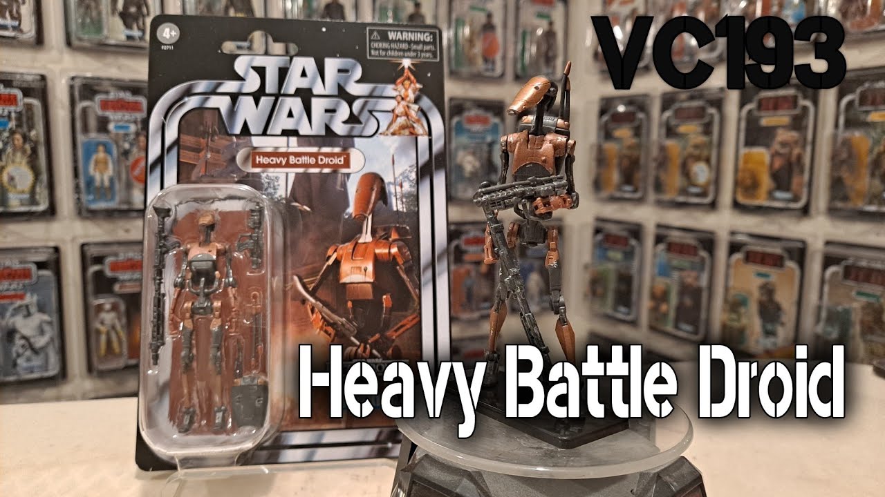VC193 Heavy Battle Droid | STAR WARS Vintage Collection 3.75