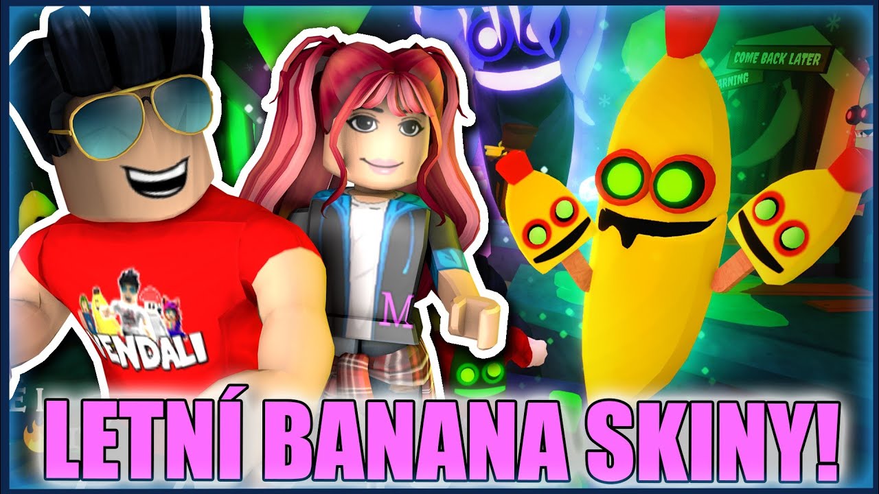 BACHA JDU SEŽRAT V&Scaron;ECHNY 😱! Roblox Banana w/@VendaliRoblox