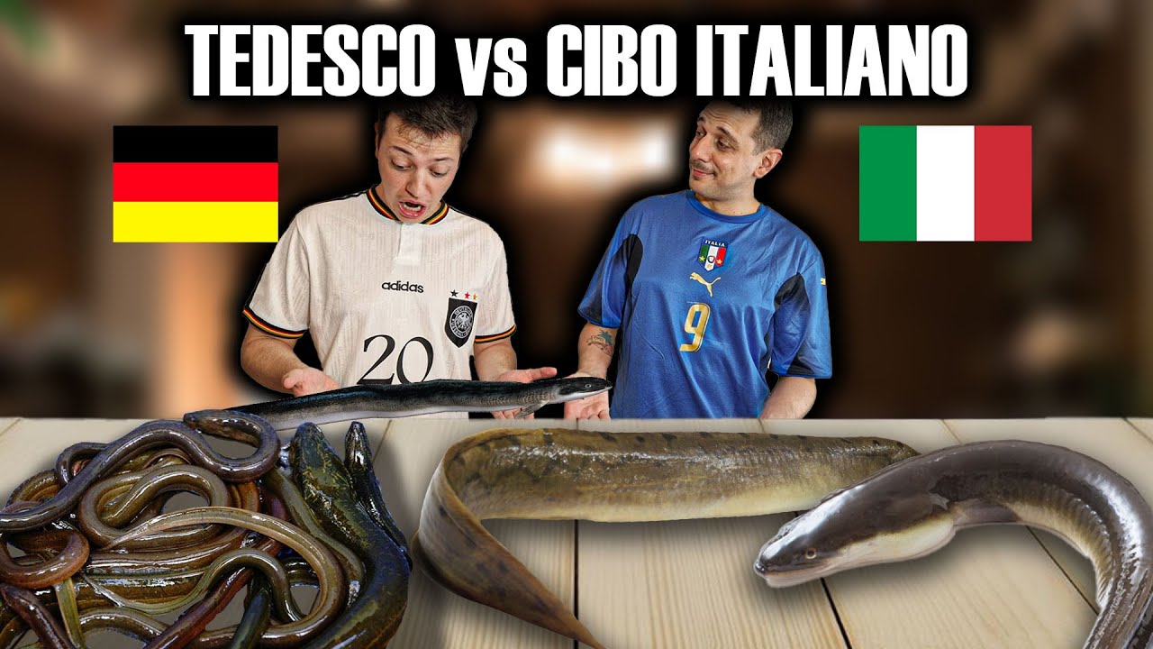 😱Un TEDESCO assaggia il CIBO ITALIANO - ANGUILLE GIGANTI a COMACCHIO - Mangiata INCREDIBILE di PESCE