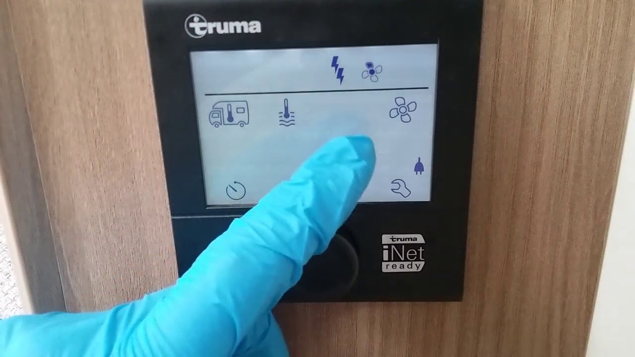 Truma Combi Control panel demo