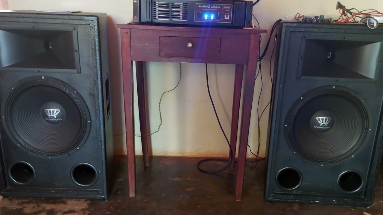 meu primeiro amplificador de som profissional -  Audio Leader ALS 4000