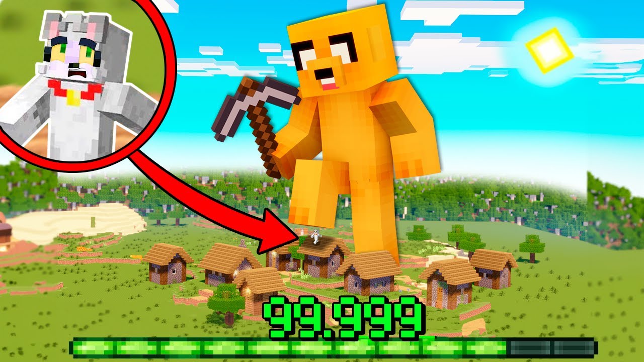 Paso MINECRAFT pero la EXPERIENCIA es mi TAMAÑO 😂⛏ Mikecrack Minecraft Pero #11