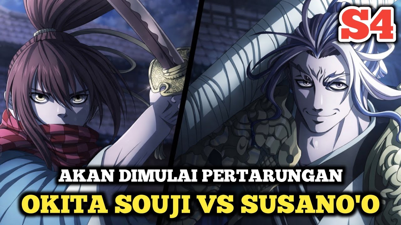 Record Of Ragnarok S4 Eps 1 - Okita Souji Vs Dewa Susanoo 
