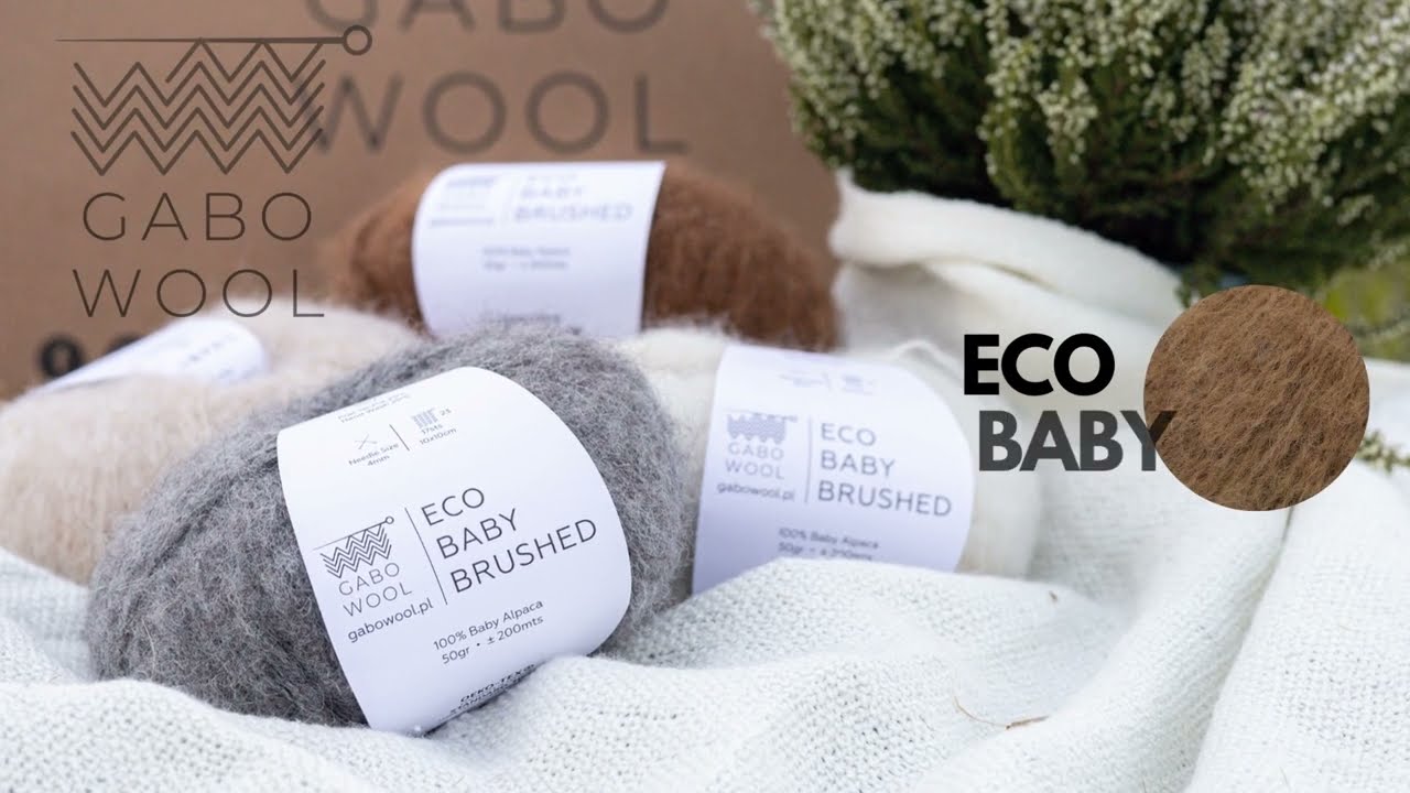 GABO WOOL - wł&oacute;czka ECO Baby Brushed