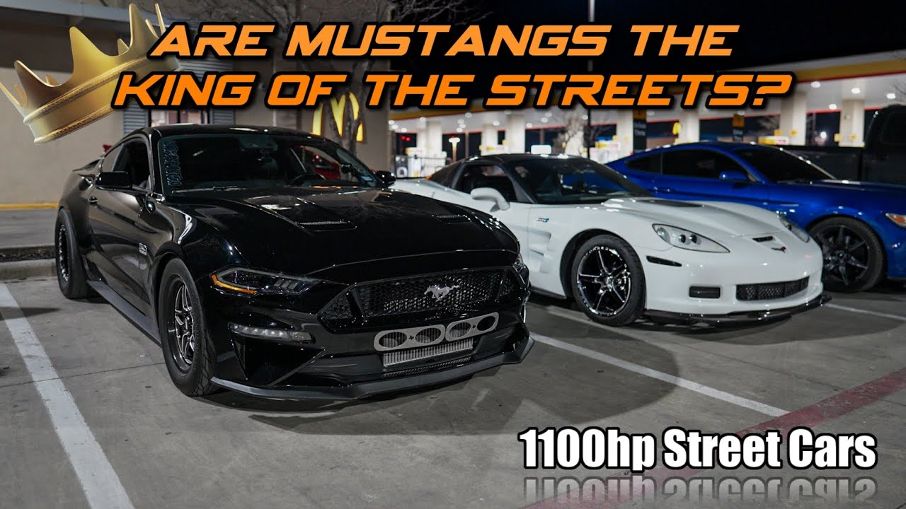 Texas Roll Racing | 1100hp Twin Turbo Mustang vs 1100hp MK5 Supra vs 1100hp Corvette ZR1 + Many More
