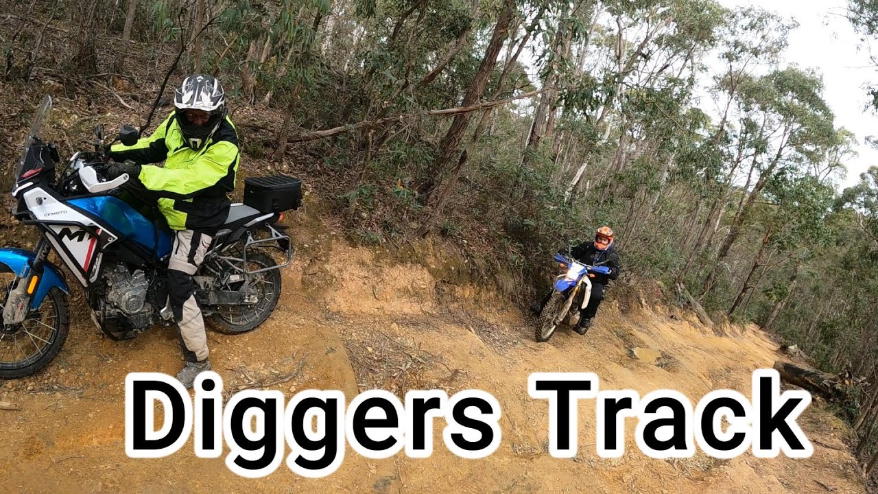 Diggers Track On the #cfmoto  450mt, #tenere700 ,#wr250r #husky650