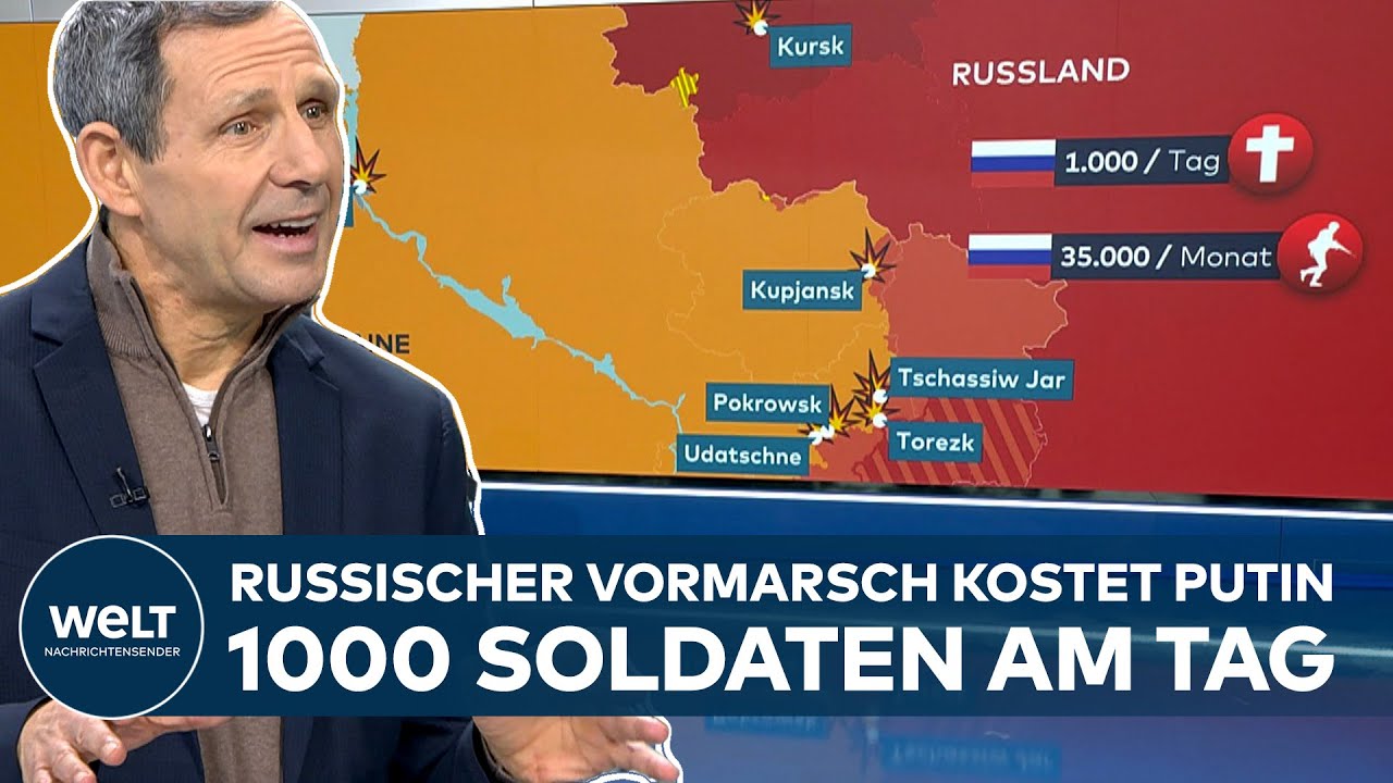 UKRAINE-KRIEG: Nordkoreaner zerschlagen - Gnadenlose Gefechte an Ostfront fordern hohen Blutzoll